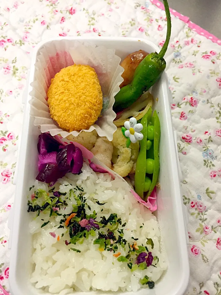 Snapdishの料理写真:本日のお弁当|くるみるくさん