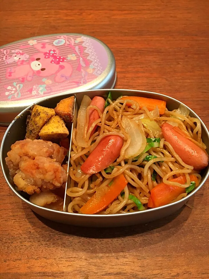 焼きそばお弁当|ぴいさん