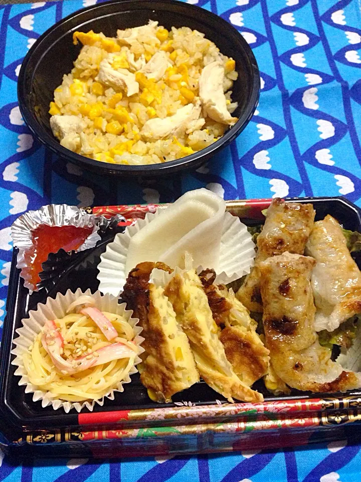 Snapdishの料理写真:本日の旦那さん弁当 12/2|R_ITOさん