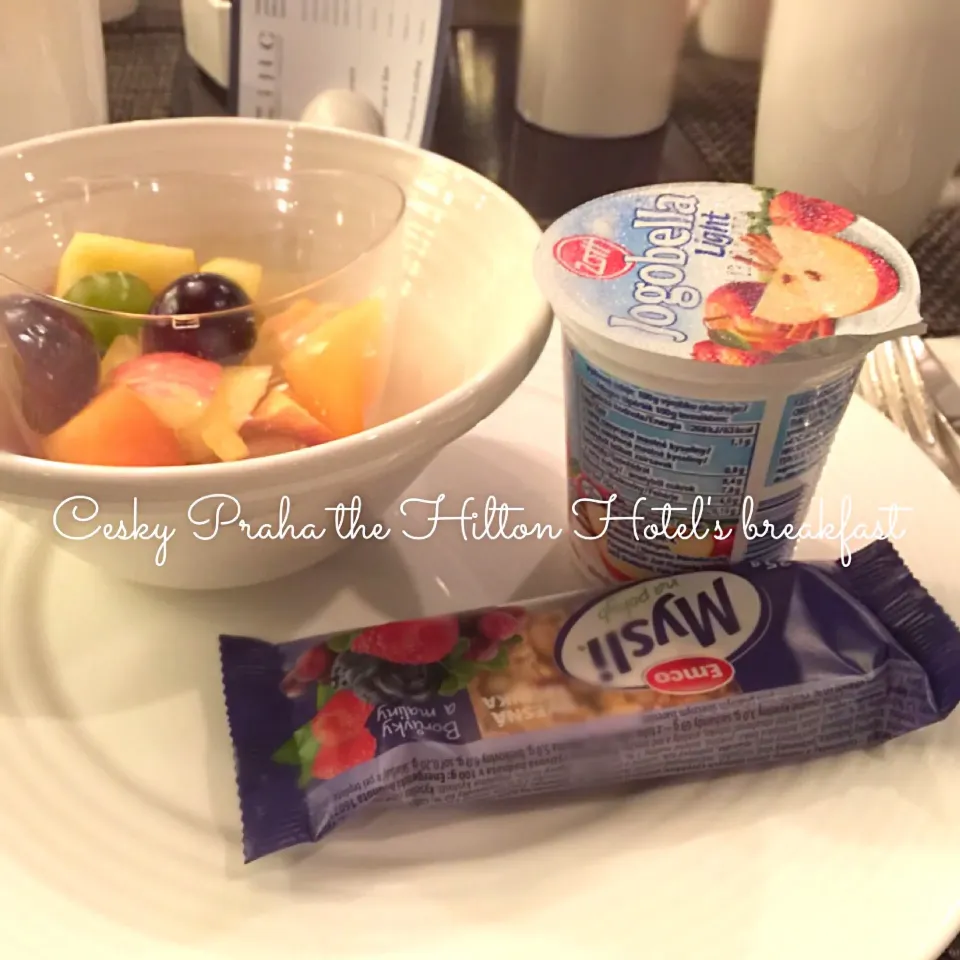 Cesky Praha the Hilton Hotel breakfast|手牽手一起過好日子。さん