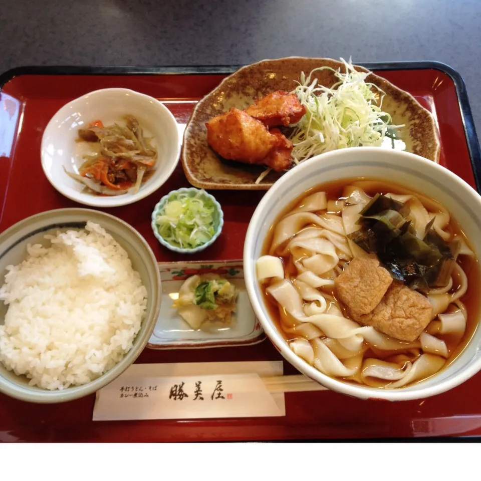 きしめん定食|美也子さん