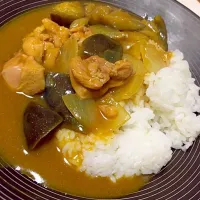 なすとタマネギのタイ風チキンカレー|321ssayさん