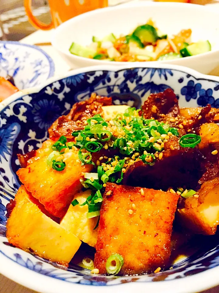 牛肉と厚揚げ|〜Yuka料理〜さん