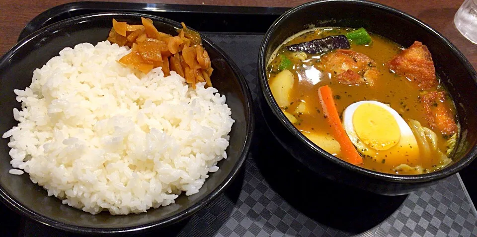 チキンスープカレー😍美味いー|きのすけ〜さん