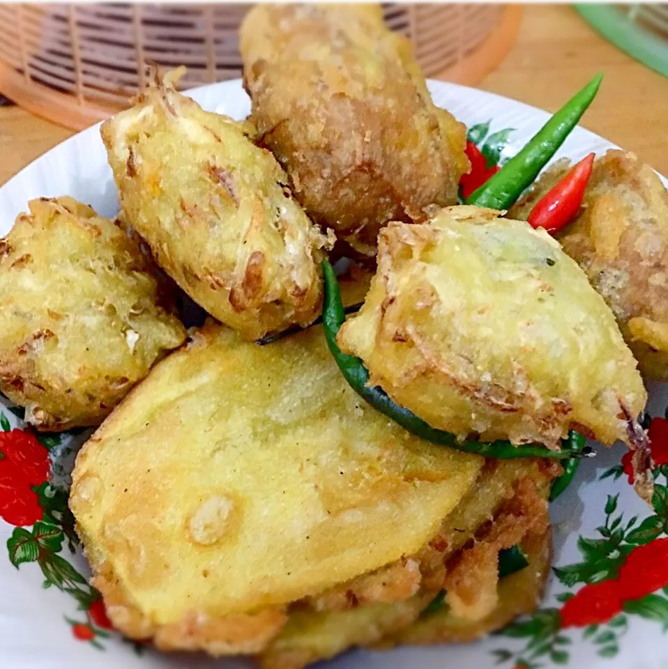 Indonesia vegetable/fruit fritters|Viviさん