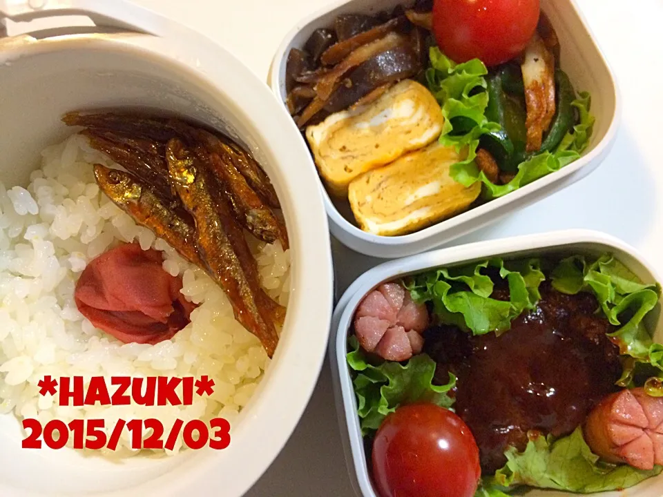 12月3日(木) 高校生息子弁当🍱🍱|Hazukiさん