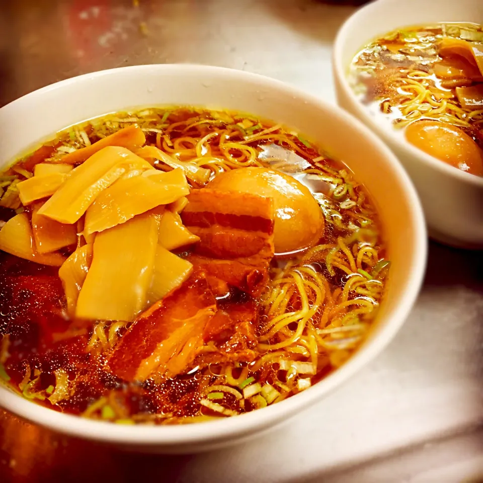 Snapdishの料理写真:醤油ラーメン|炊かれたいオトコ おこん 小栁津さん