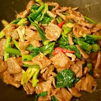 STIR-FRIED BEEF WITH OYSTER SAUCE.|Molina home cooking.さん