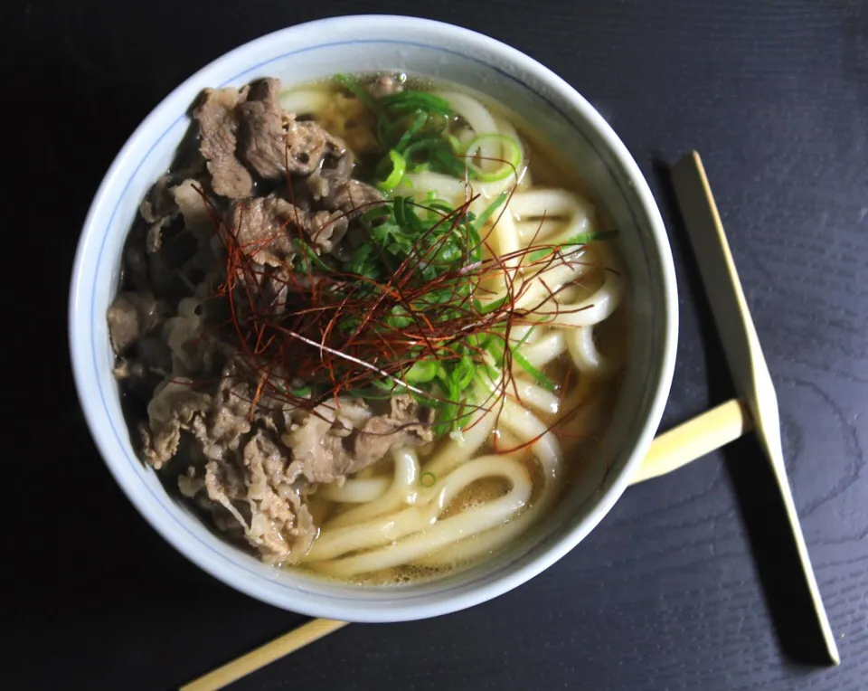 Snapdishの料理写真:肉うどん|Hiroshi  Kimuraさん