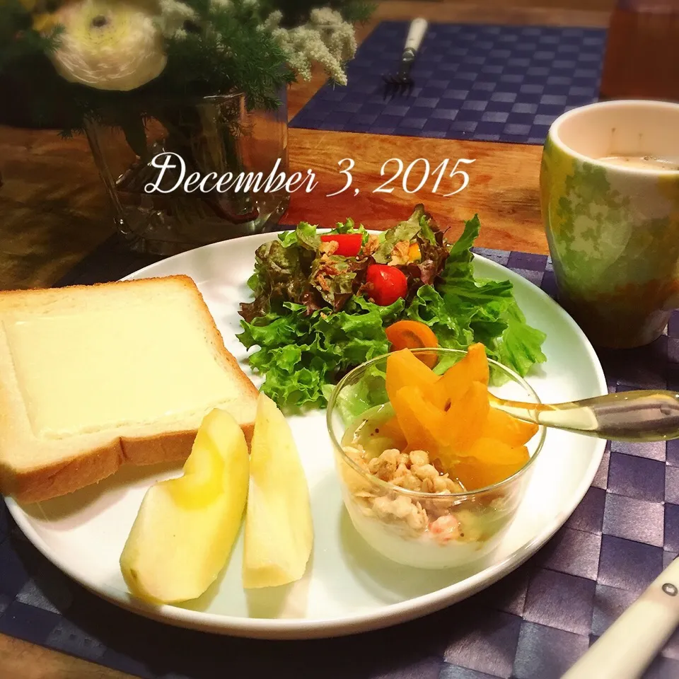 Snapdishの料理写真:朝ごはん 2015・12・3|ローゼルさん