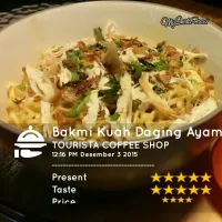 Snapdishの料理写真:Bakmi kuah daging ayam cubit @touristacoffee #bukitgolfcibubur #instafood #foodporn|Tourino Syahruddinさん