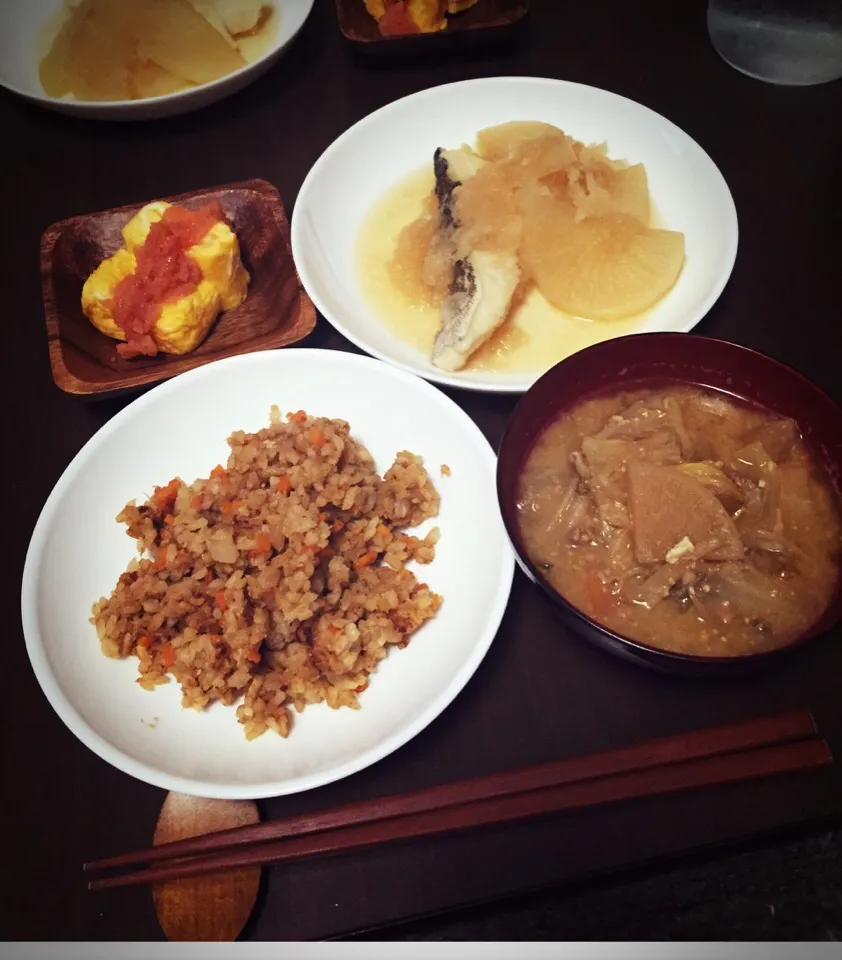 Snapdishの料理写真:12/3晩ごはん♫|gtuさん