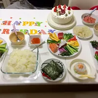 誕生日ご飯|ゆっさんさん