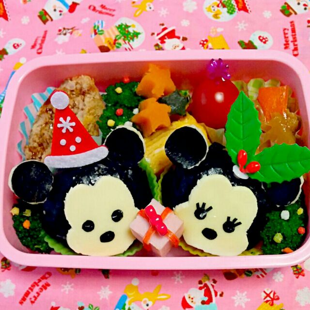 ツムツムミッキー ミニークリスマスお弁当 Pinako Snapdish スナップディッシュ Id 8iflya