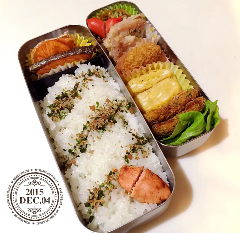 主人のシンプルお弁当❤︎|Makinsさん