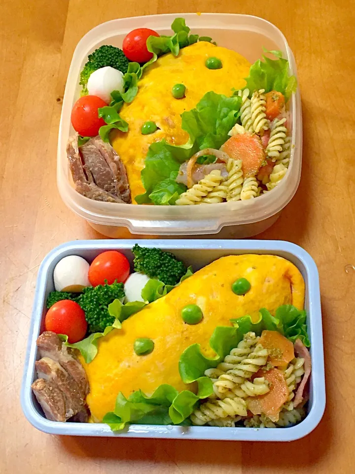 オムライス弁当(*^^*)|sachiさん