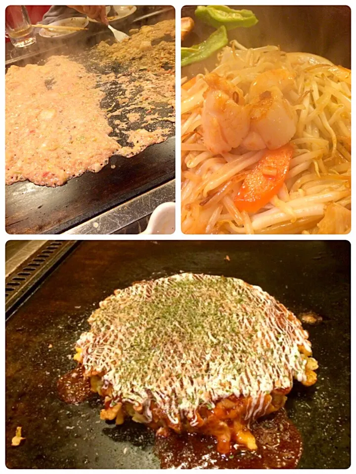 Snapdishの料理写真:夜中にこんなに食べちゃダメです( ･(OO)･ )2015/12/04|ちび太さん