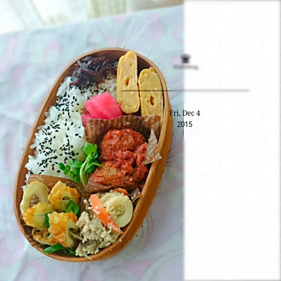 Snapdishの料理写真:旦那さんのお弁当❤|Takako Funasakaさん