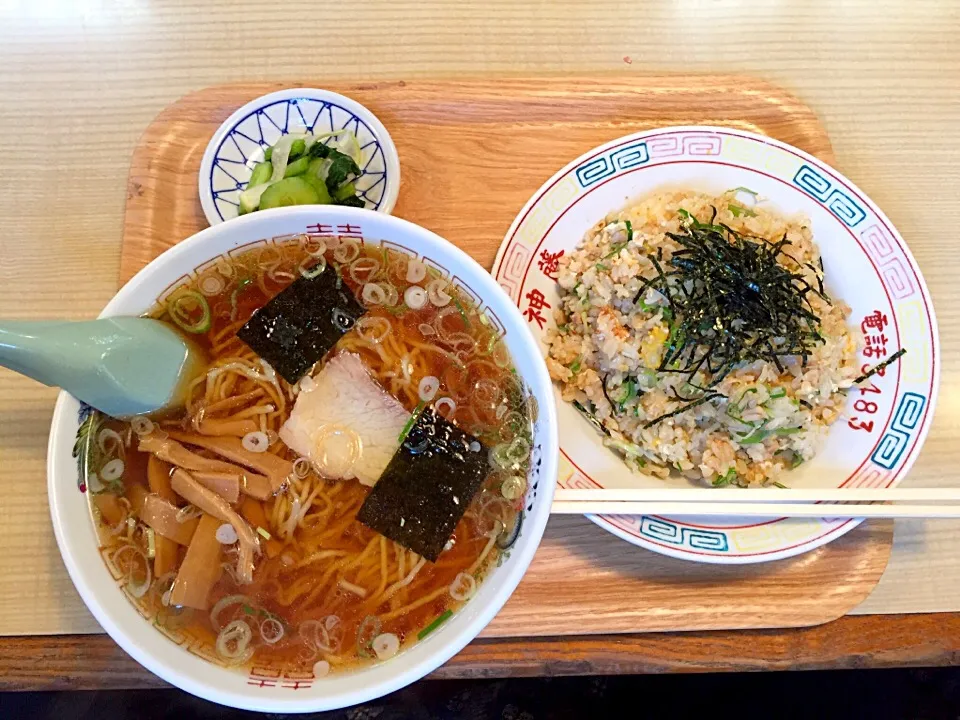 ラーメン 炒飯|@mamikutoiさん