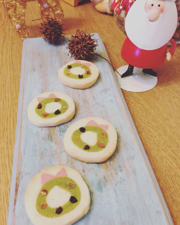 クリスマスリース🎄クッキー|ポテトさん