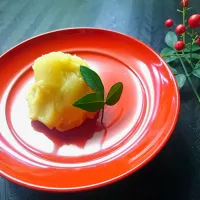 Snapdishの料理写真:栗きんとんじゃないよ、林檎🍎きんとんだよ😁