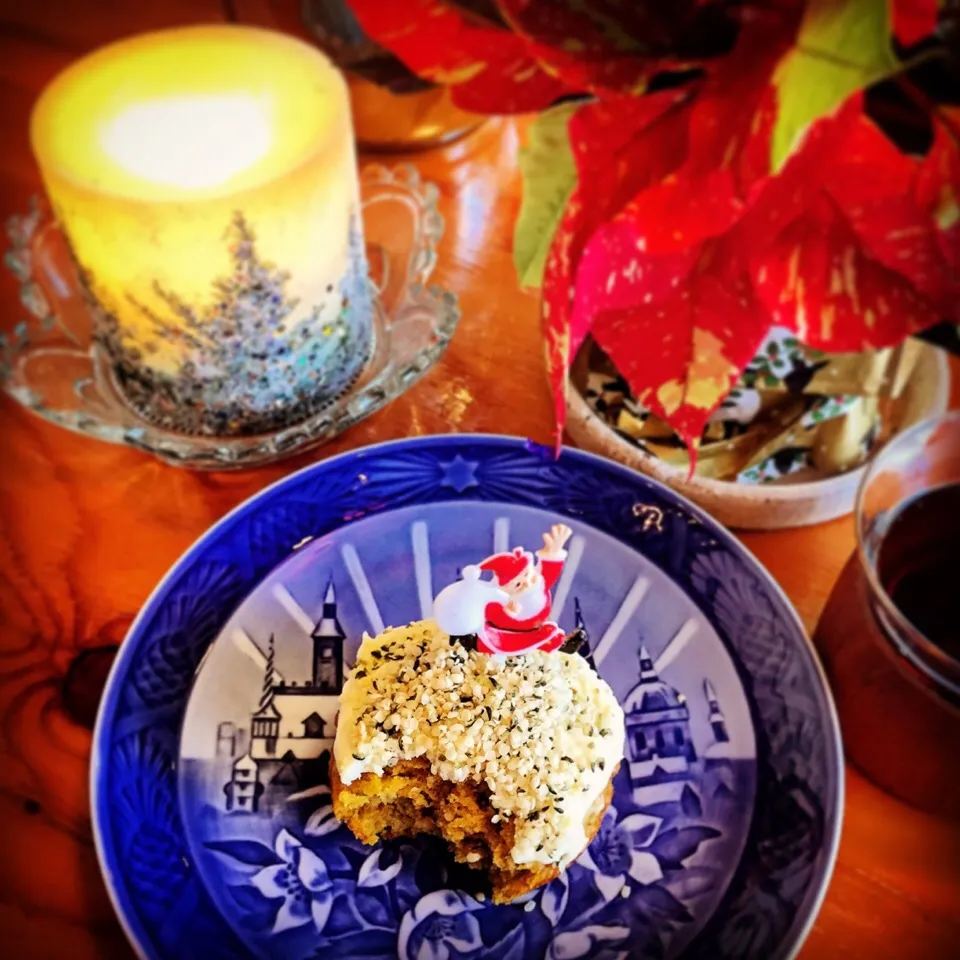 お友達に作って貰ったキャロットケーキ🎄|tayukoさん