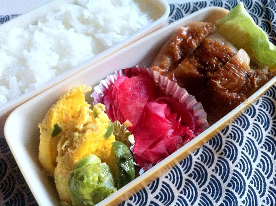 Snapdishの料理写真:今日のお弁当  12月4日（金）|まきしゅさん