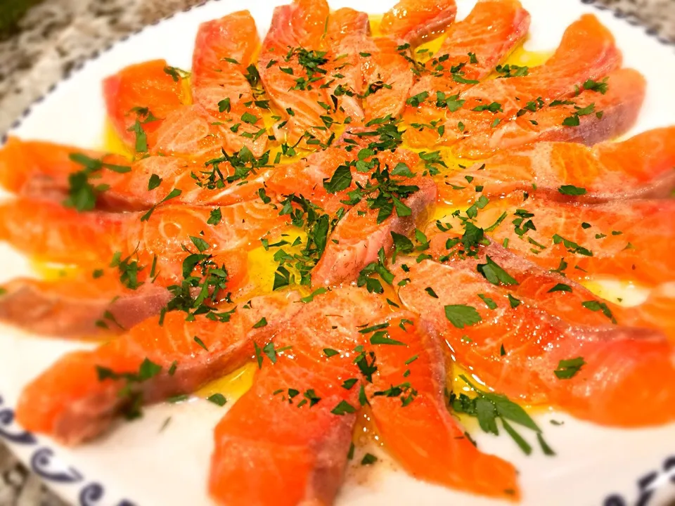 Carpaccio di Salmone (さるもね)|Fabio  Palmieriさん