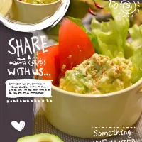 Snapdishの料理写真:Avocado yogurt Salad ✨