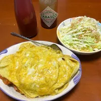 Snapdishの料理写真:男のオムライス|おかじさん