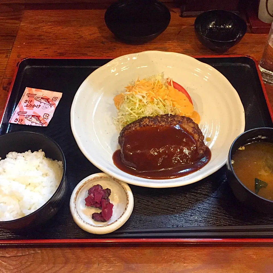 ハンバーグ定食*\(^o^)/*|すかラインさん