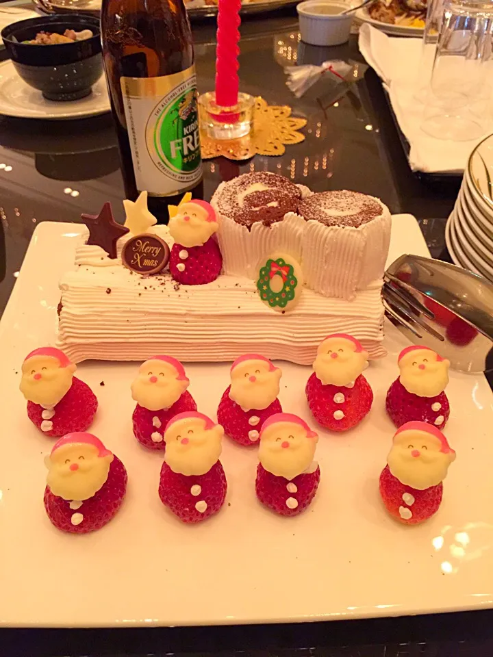 Snapdishの料理写真:Xmas cake|Ryuichi  Okazawaさん