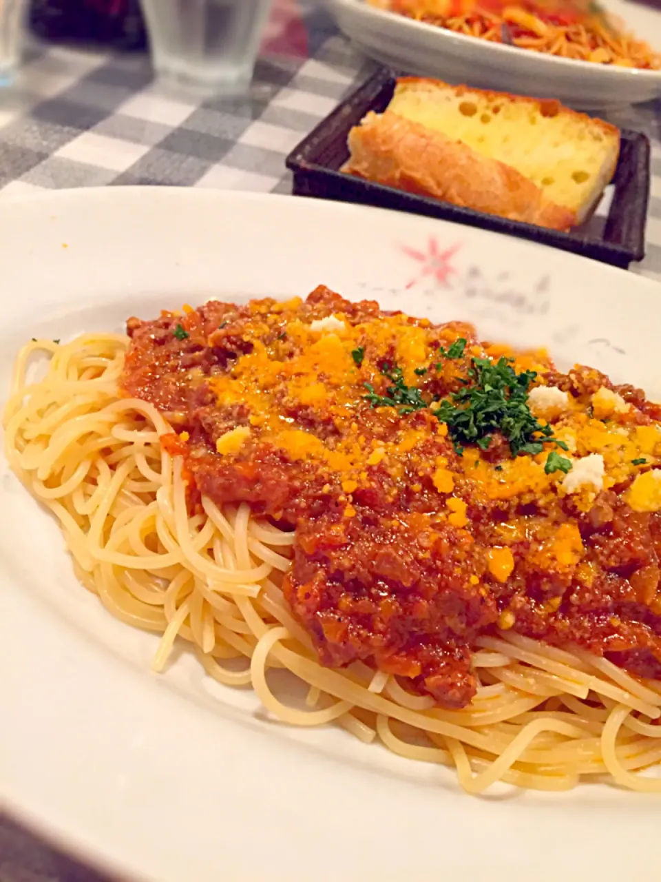 ミートソーススパゲッティ🍴|あいさん