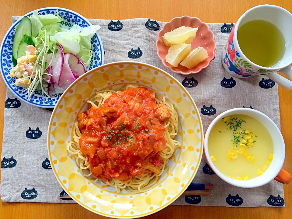 あるものランチ|ゆーみんさん