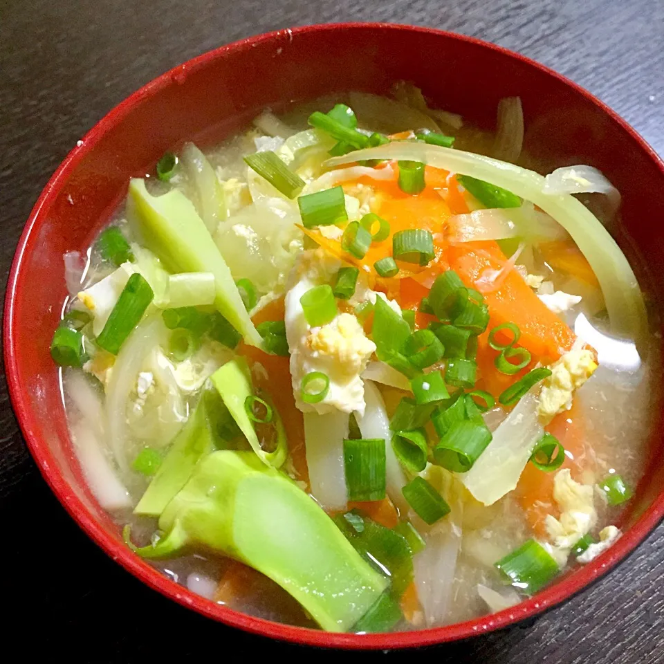 Snapdishの料理写真:11/3生姜たっぷりあんかけ野菜うどん|@mcさん