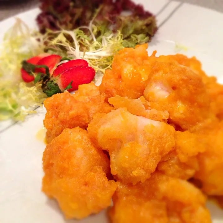 Salted egg prawn|karen limさん