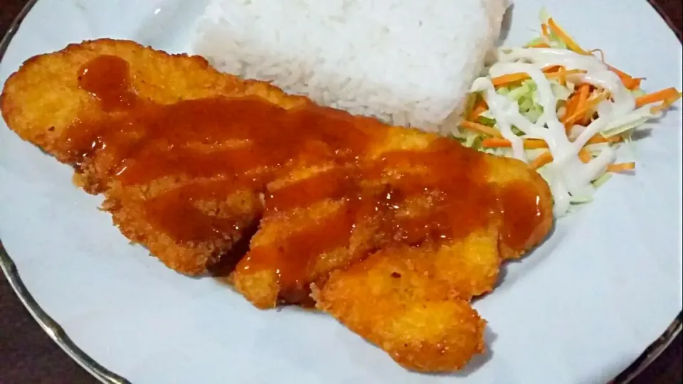 chicken schnitzel|.pb.ry.さん