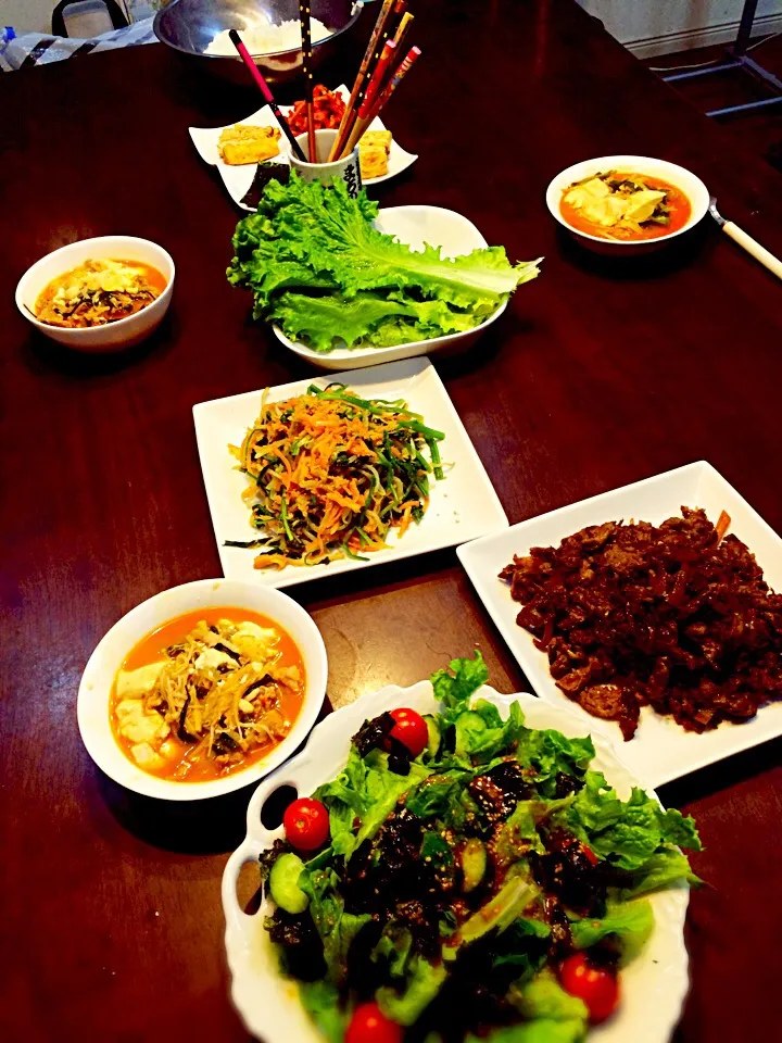 今日は韓国料理～✨
マシソヨ～✨|ゆーりさん