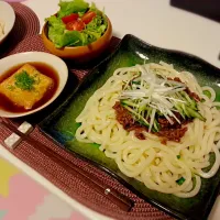 ジャージャーうどんの晩ごはん|MAAさん