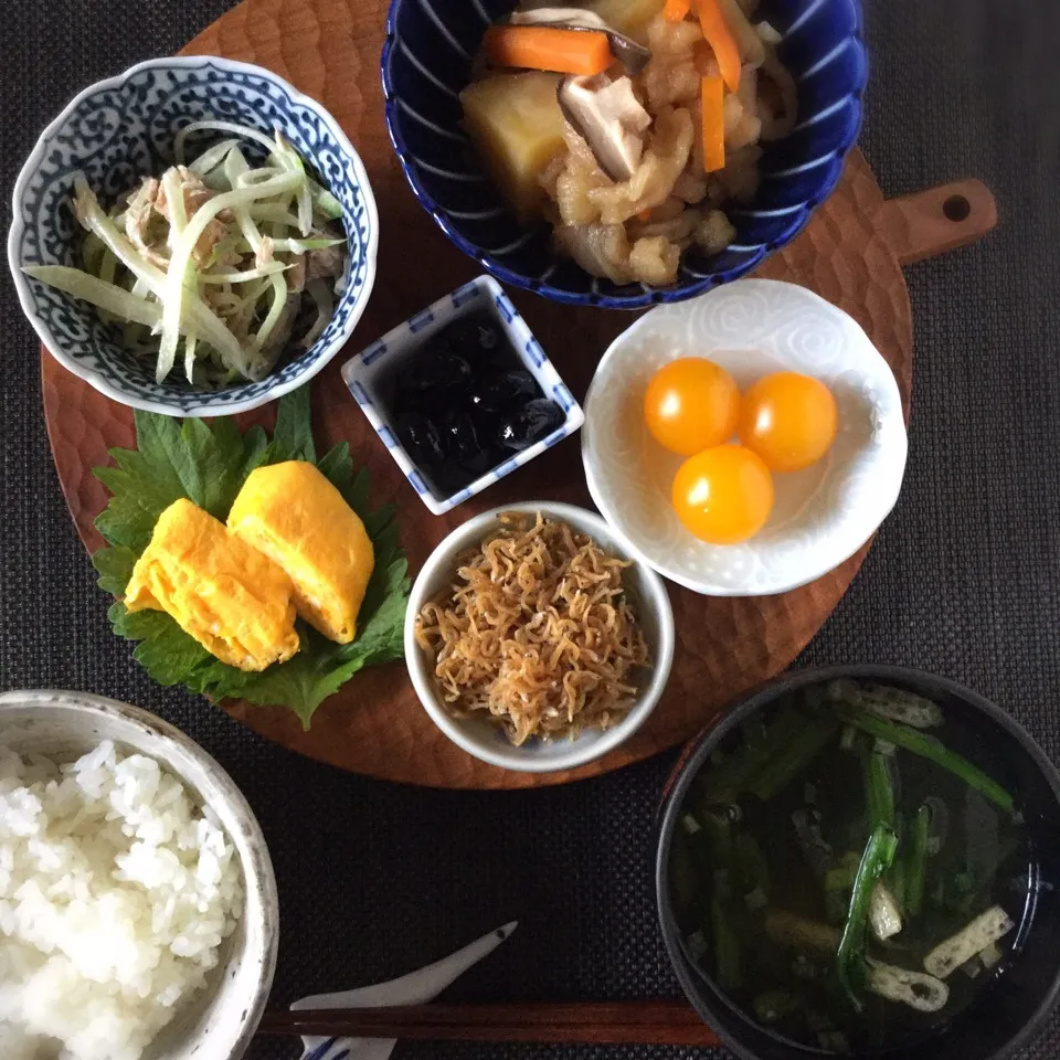 今日の朝ごはん|ぺんぎんさん