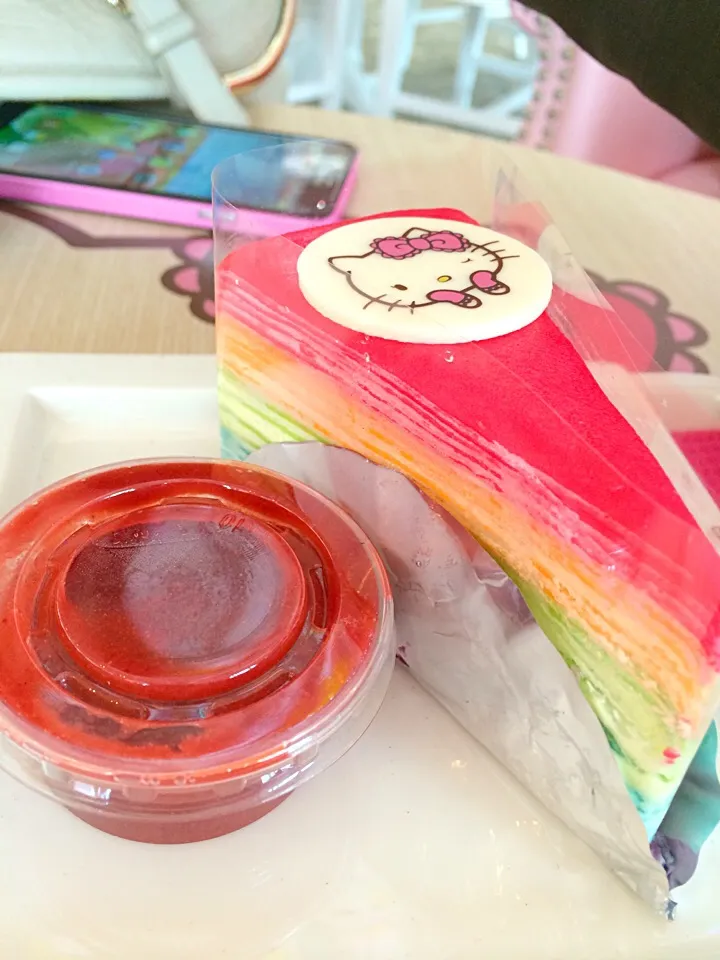 Rainbow cake|Punnananさん