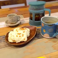 Snapdishの料理写真:息子と作成！蒸しパンとapple tea|Chihiro Kanekoさん