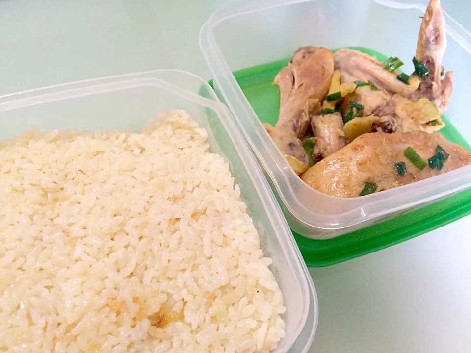 Snapdishの料理写真:Rice Chicken Hainam|Fiully Santiniさん