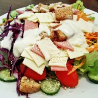 Ham cheese salad !|Nor Aorさん