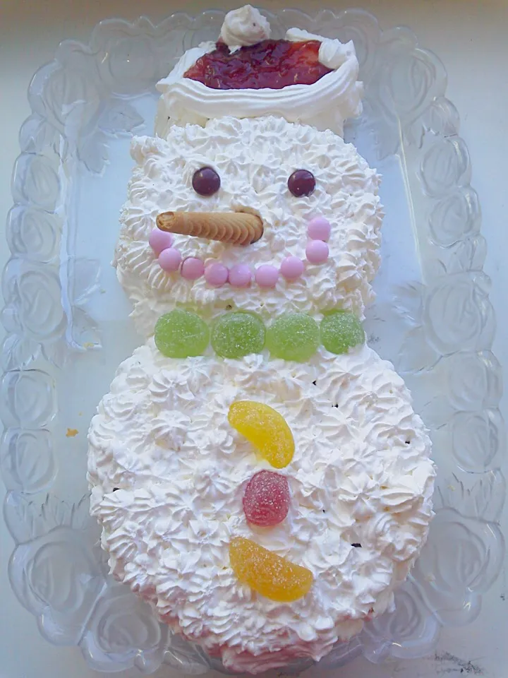 Snowman cake|rinnさん