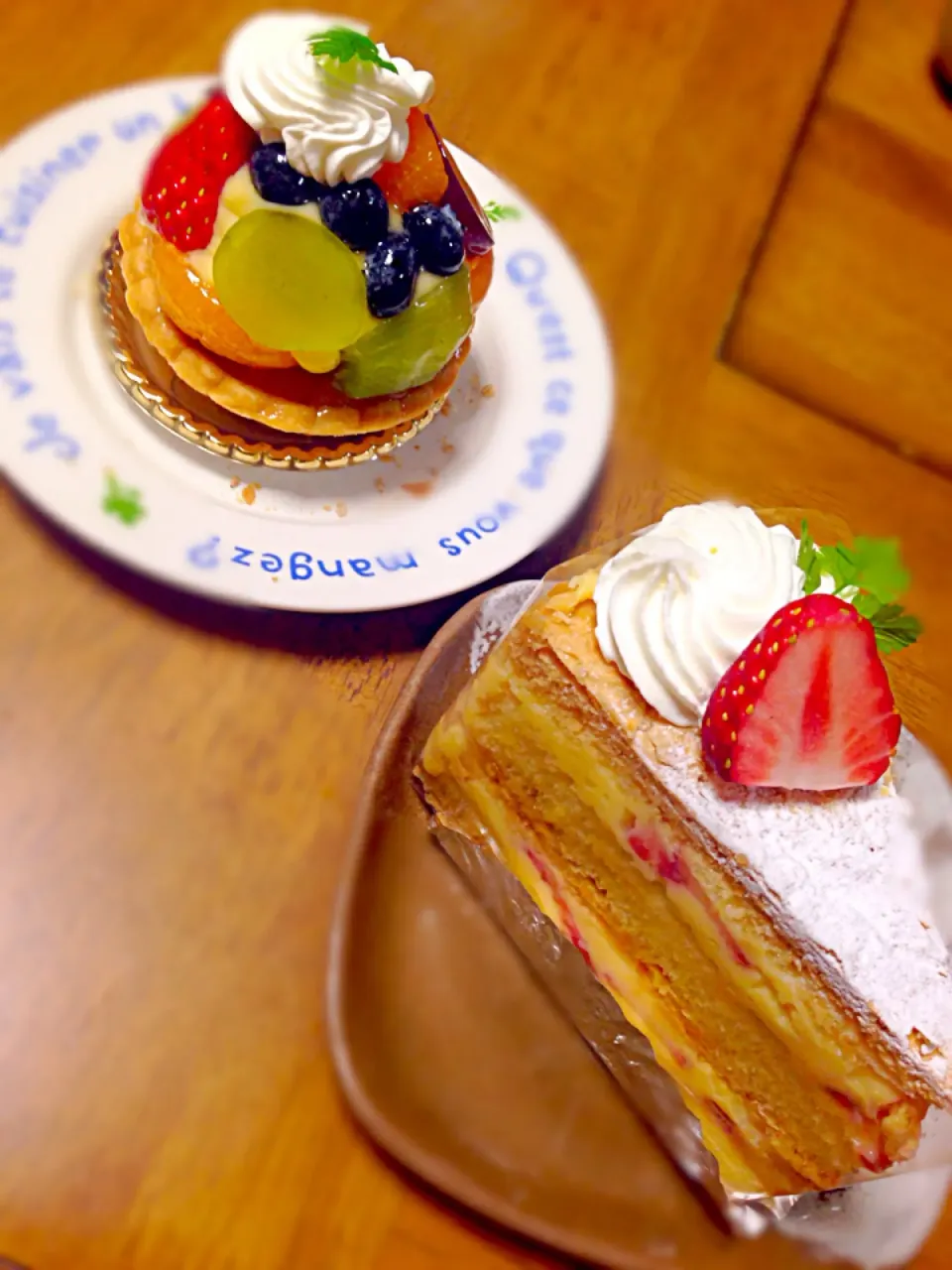 幸せケーキ(((o(*ﾟ▽ﾟ*)o)))|くりちさん