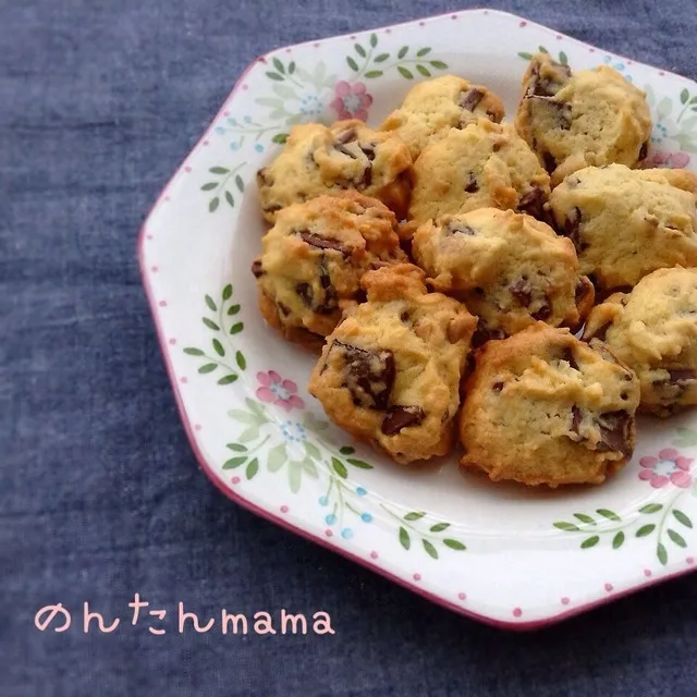 のんたんママさんの【簡単美味なお菓子】チョコとクルミのクッキー #レシピブログ #RecipeBlog|レシピブログさん