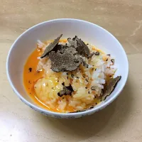 Snapdishの料理写真:玉子かけ御飯、トリュフのせ|Asako Watanabeさん