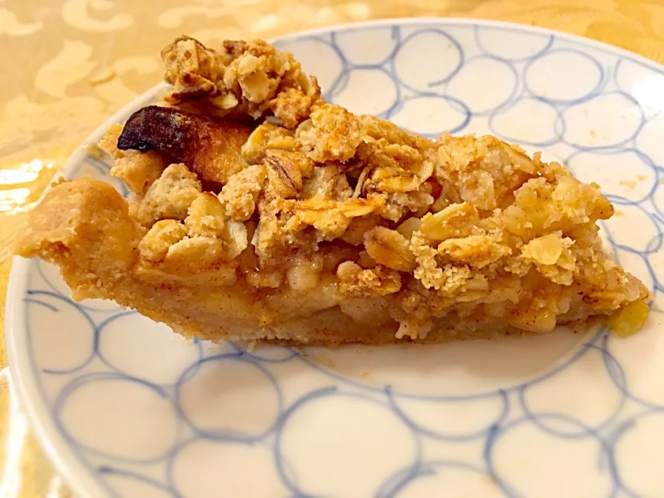 Apple crumble pie|Mikiさん