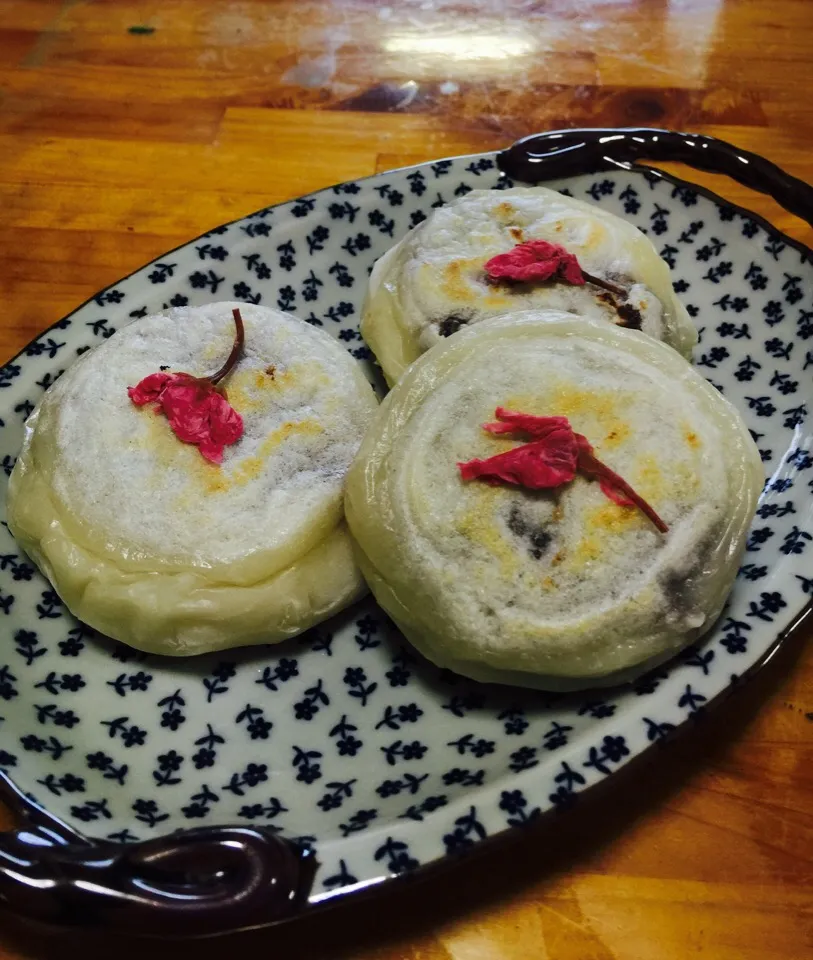 HAZUKiさんの梅が枝餅💕作りました
 太宰府 の御利益が間近に感じま〜す|keikoさん